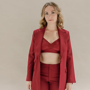The T-Shirt Bra (Merlot)